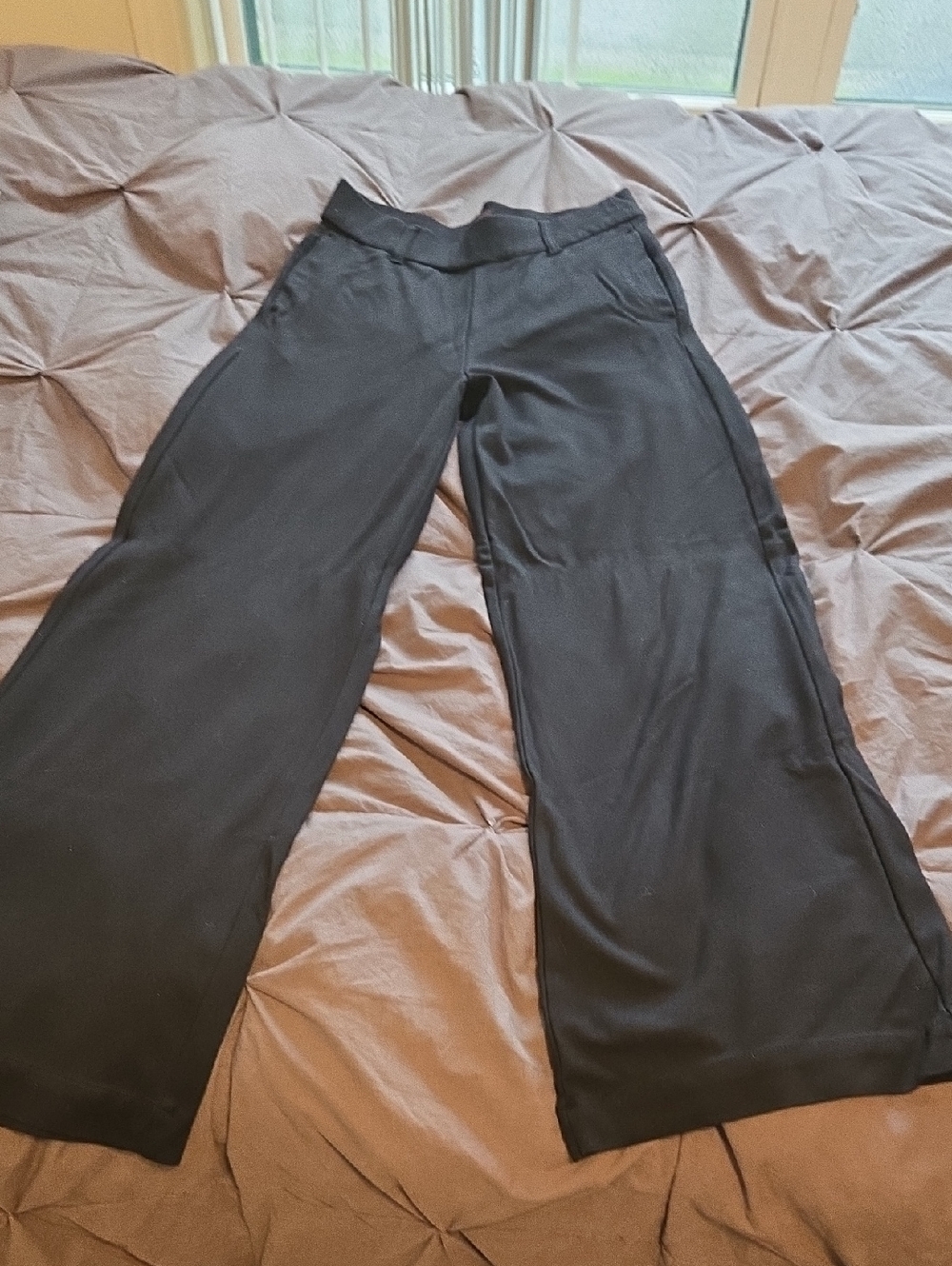 Lee Wide-Leg Black Women's Pants